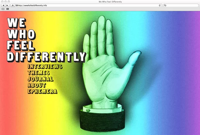 We Who Feel Differently