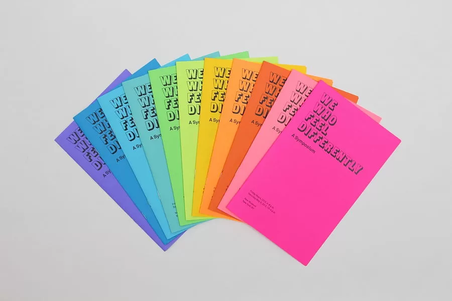 We Who Feel Differently: A Symposium